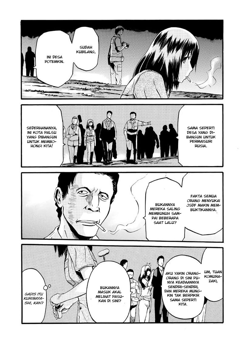 Gate – Jietai Kare no Chi nite, Kaku Tatakeri Chapter 71 Bahasa Indonesia