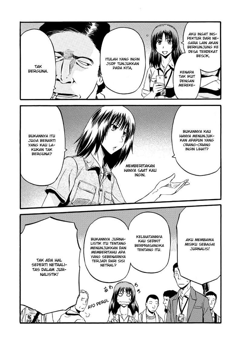 Gate – Jietai Kare no Chi nite, Kaku Tatakeri Chapter 71 Bahasa Indonesia