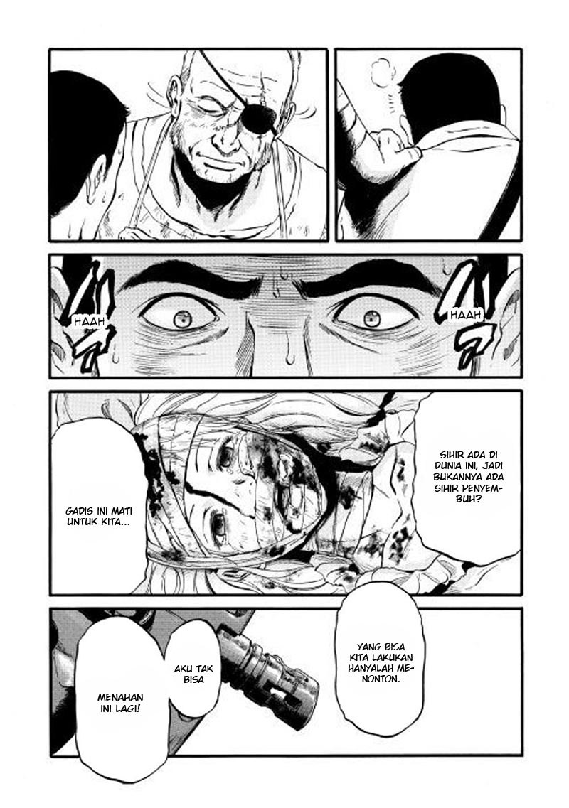 Gate – Jietai Kare no Chi nite, Kaku Tatakeri chapter 73
