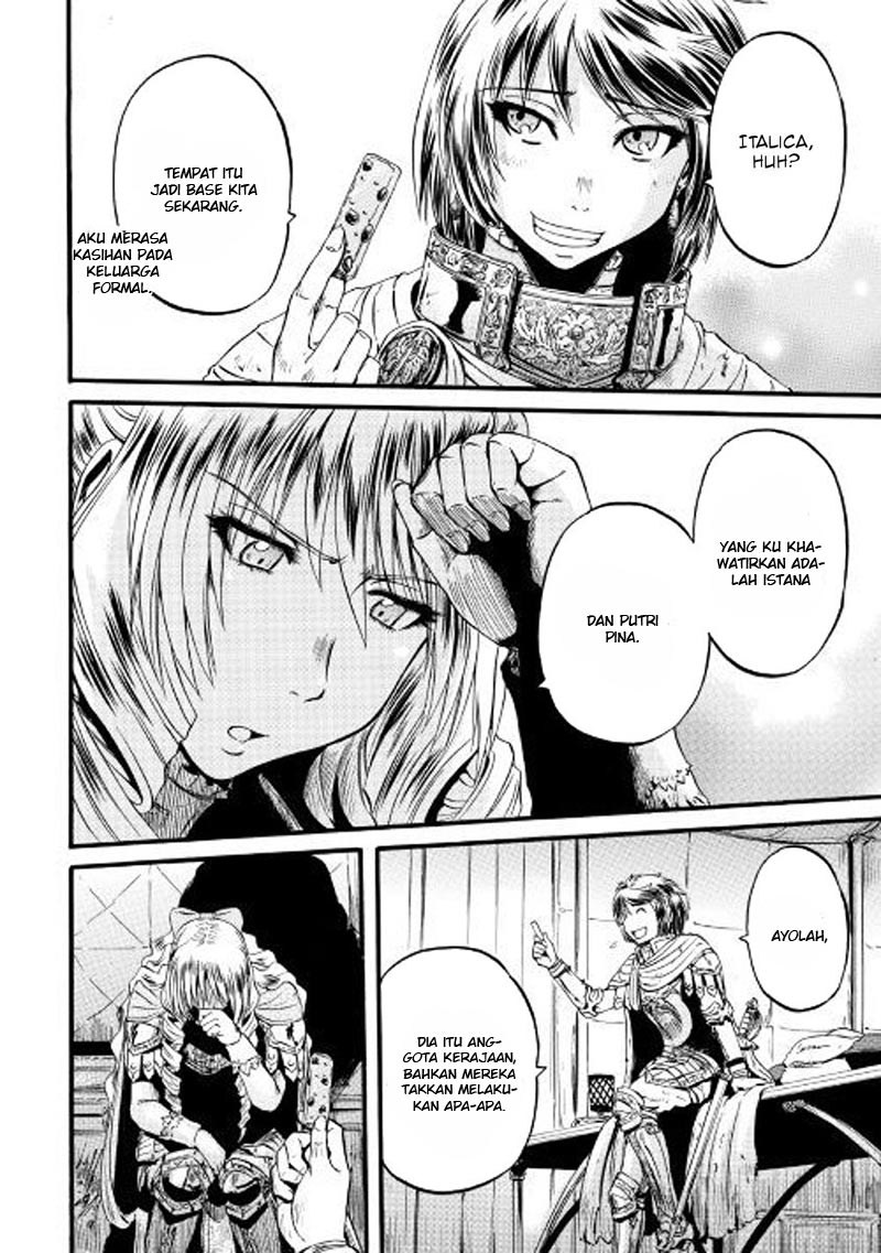 Gate – Jietai Kare no Chi nite, Kaku Tatakeri chapter 73