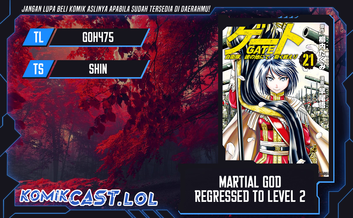 Gate – Jietai Kare no Chi nite, Kaku Tatakeri Chapter 128 Bahasa Indonesia