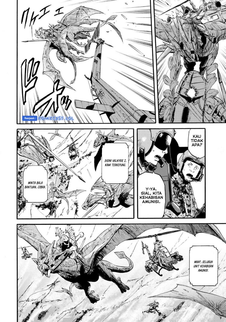 Gate – Jietai Kare no Chi nite, Kaku Tatakeri Chapter 128 Bahasa Indonesia