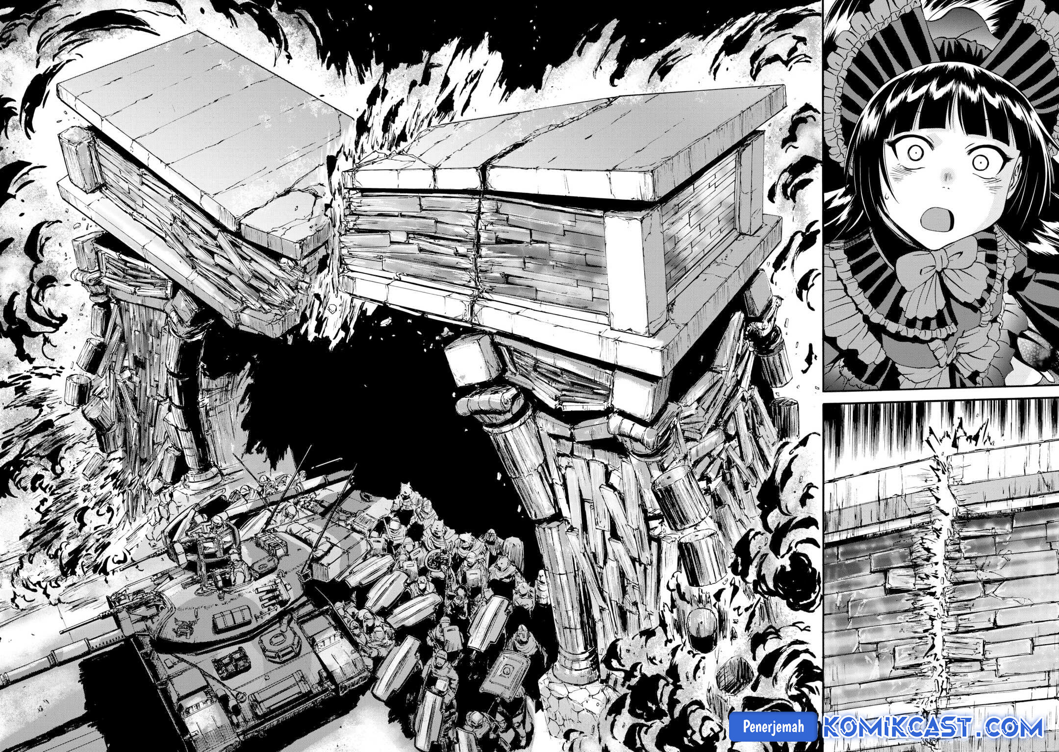 Gate – Jietai Kare no Chi nite, Kaku Tatakeri Chapter 141 Bahasa Indonesia