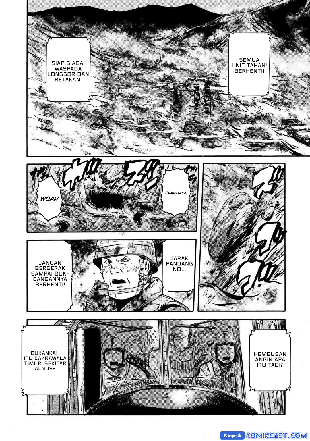 Gate – Jietai Kare no Chi nite, Kaku Tatakeri Chapter 141 Bahasa Indonesia