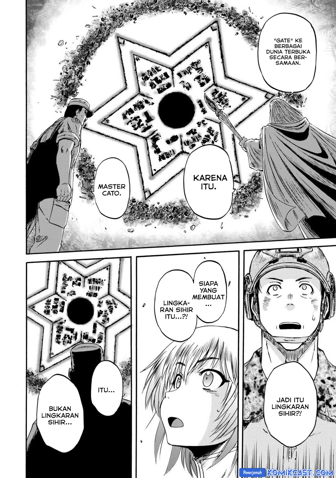 Gate – Jietai Kare no Chi nite, Kaku Tatakeri Chapter 141 Bahasa Indonesia