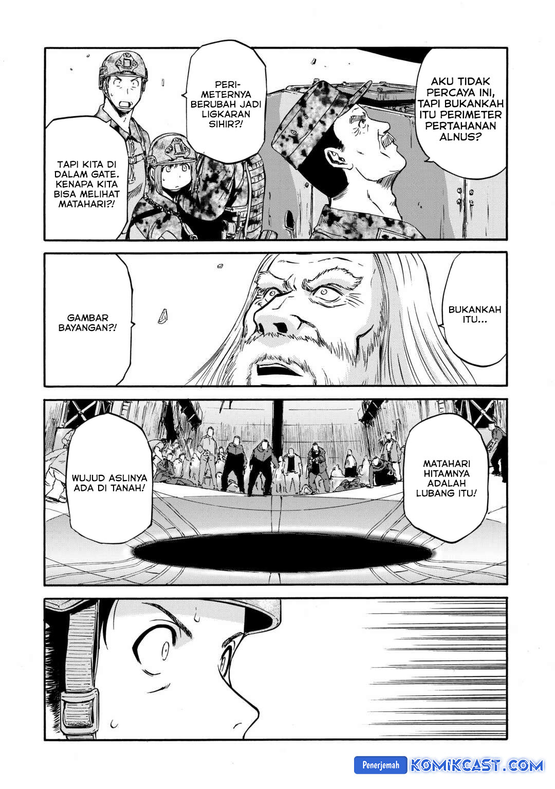 Gate – Jietai Kare no Chi nite, Kaku Tatakeri Chapter 141 Bahasa Indonesia