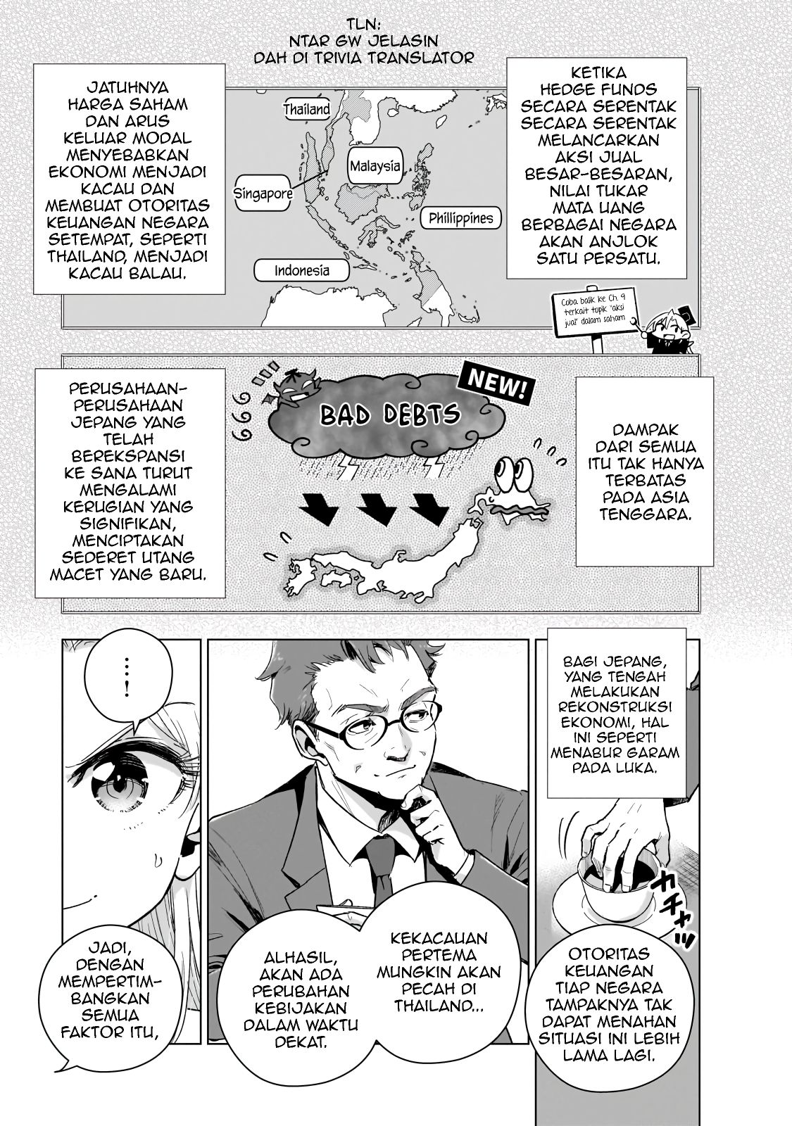 Gendai Shakai de Otome Game no Akuyaku Reijou wo suru no wa Chotto Taihen Chapter 17 Bahasa Indonesia