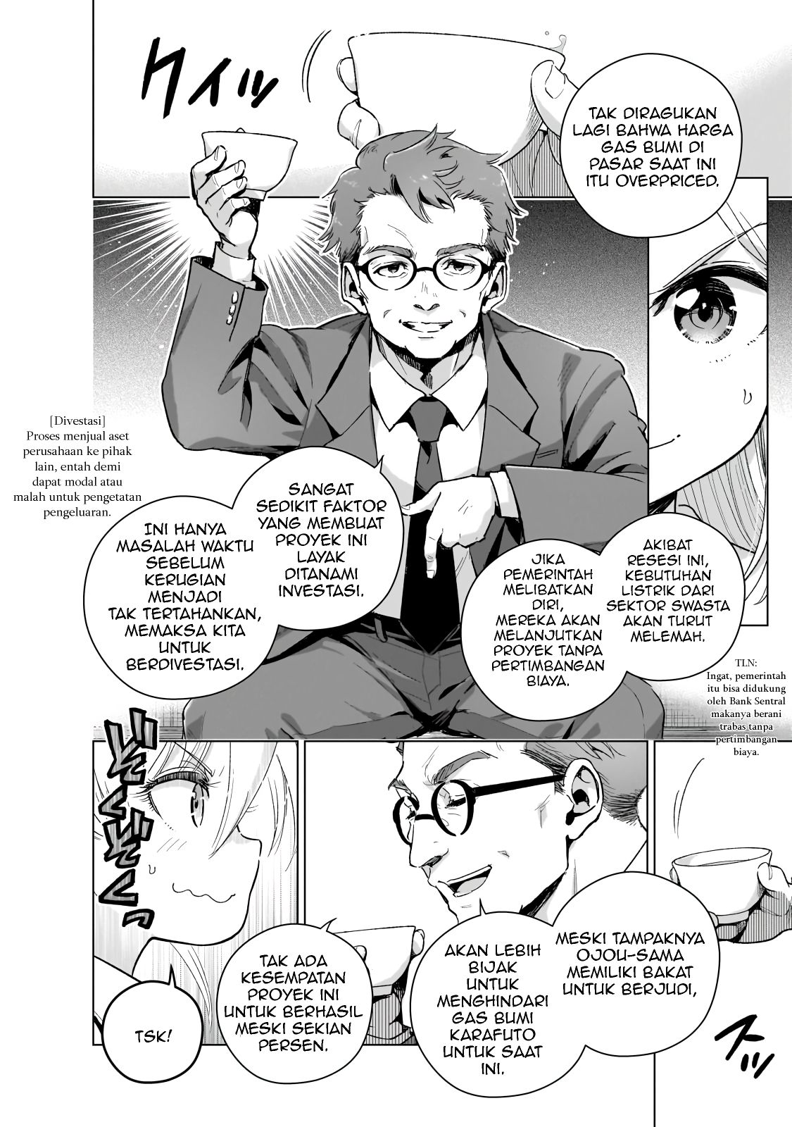 Gendai Shakai de Otome Game no Akuyaku Reijou wo suru no wa Chotto Taihen Chapter 17 Bahasa Indonesia