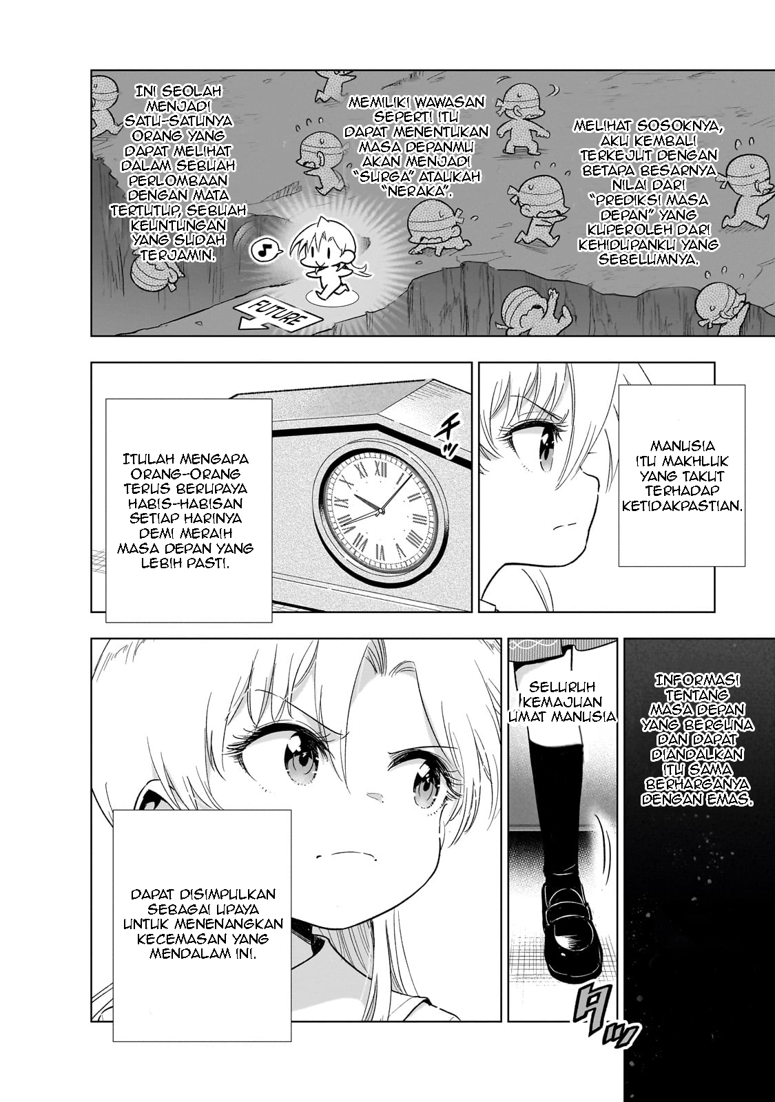 Gendai Shakai de Otome Game no Akuyaku Reijou wo suru no wa Chotto Taihen Chapter 17 Bahasa Indonesia