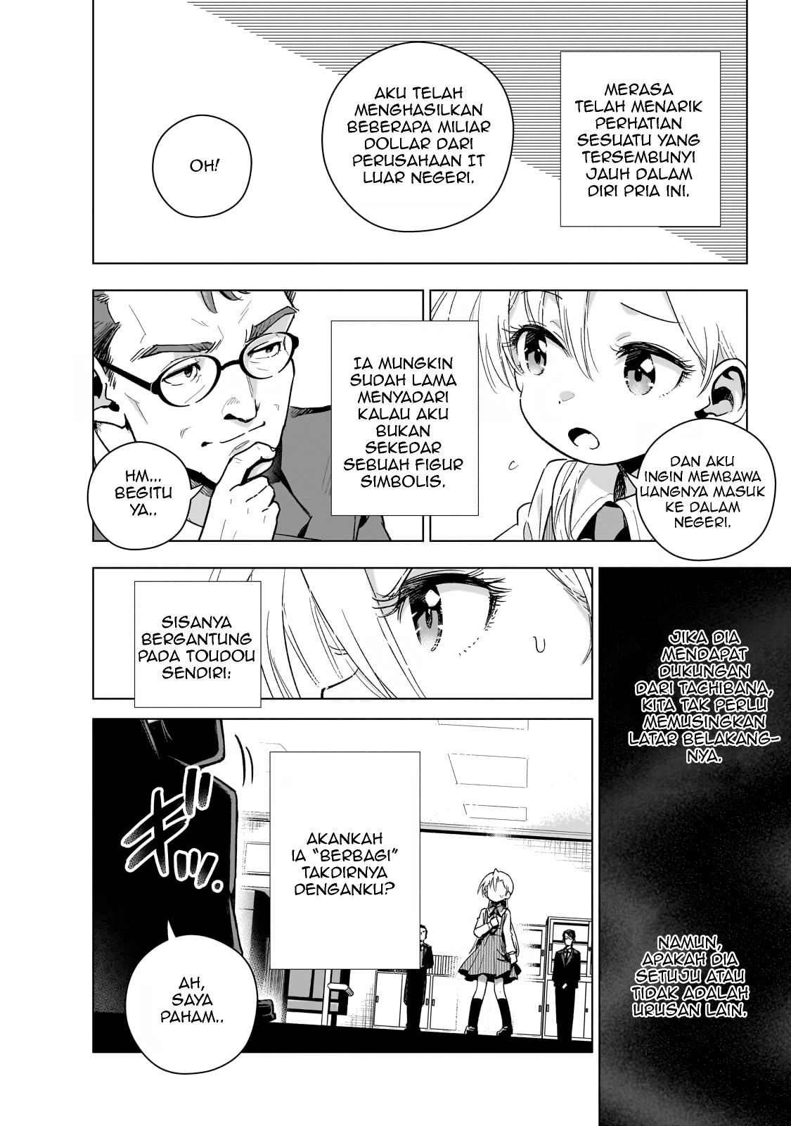 Gendai Shakai de Otome Game no Akuyaku Reijou wo suru no wa Chotto Taihen Chapter 17 Bahasa Indonesia