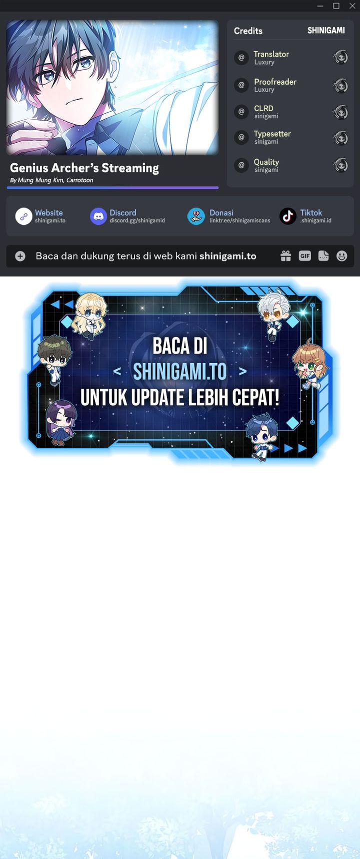 Genius Archer’s Streaming chapter 78