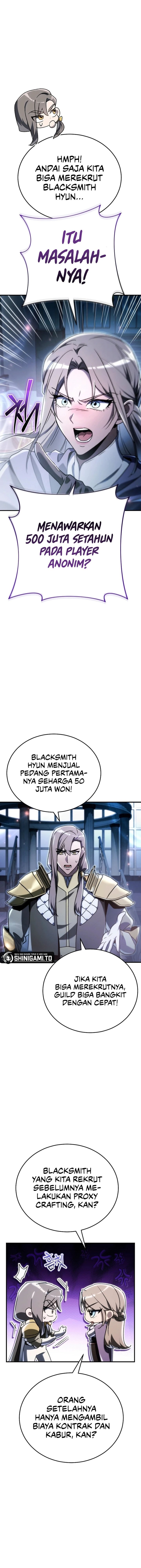 Genius Blacksmith’s Game Chapter 15 Bahasa Indonesia
