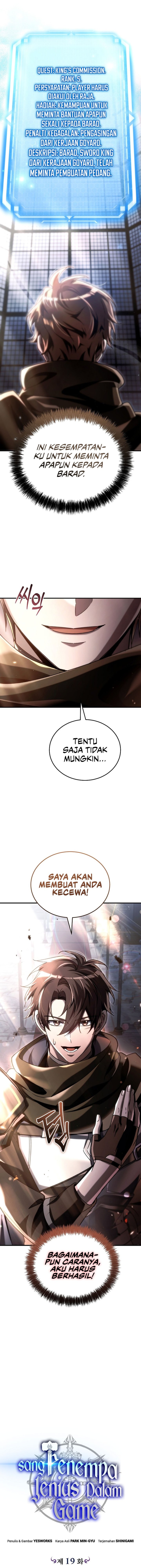 Genius Blacksmith’s Game chapter 19