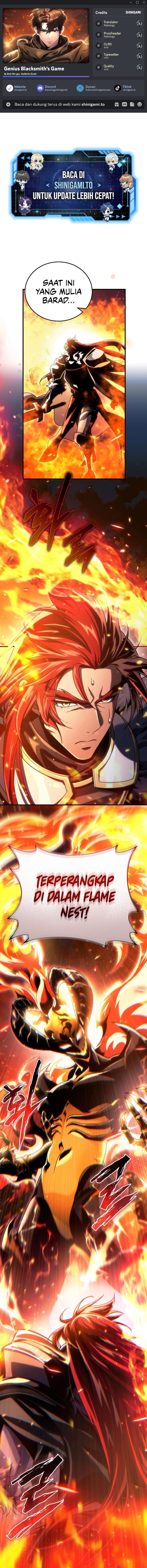 Genius Blacksmith’s Game chapter 20