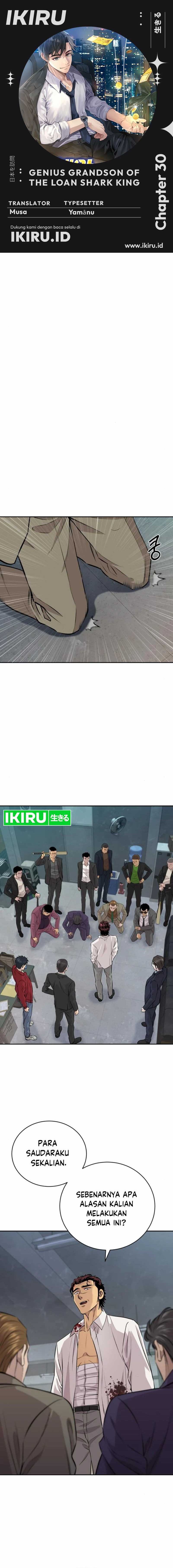 Genius Grandson of the Loan Shark King Chapter 30 Bahasa Indonesia