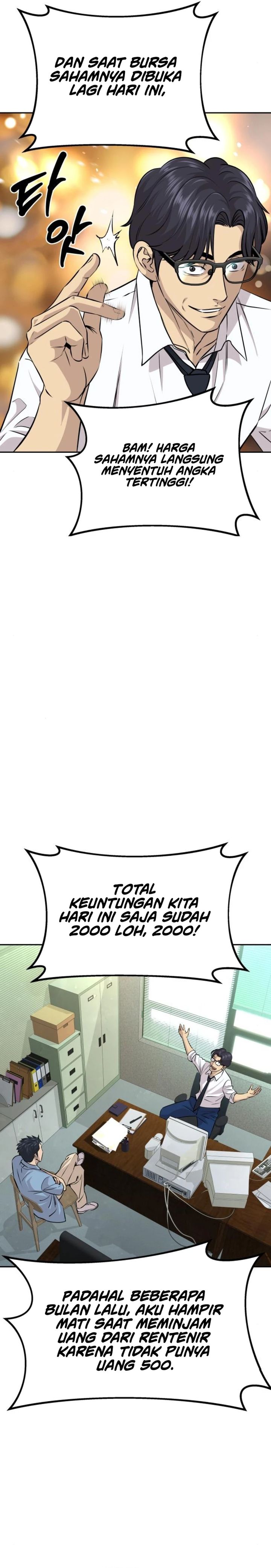 Genius Grandson of the Loan Shark King Chapter 33 Bahasa Indonesia