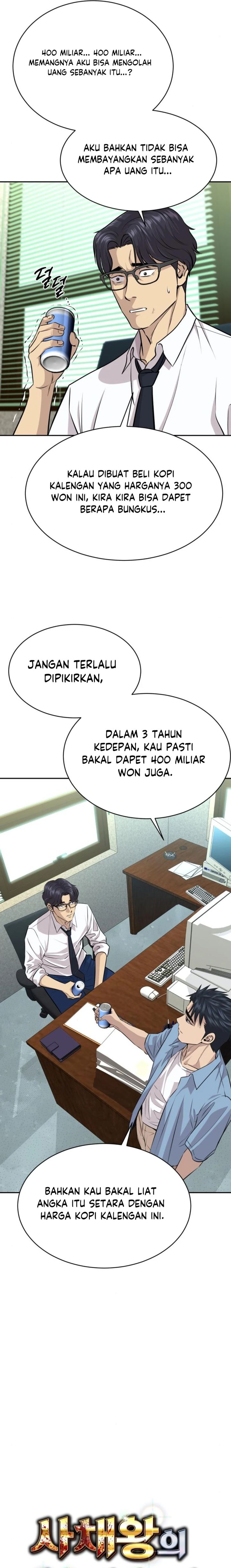 Genius Grandson of the Loan Shark King Chapter 33 Bahasa Indonesia