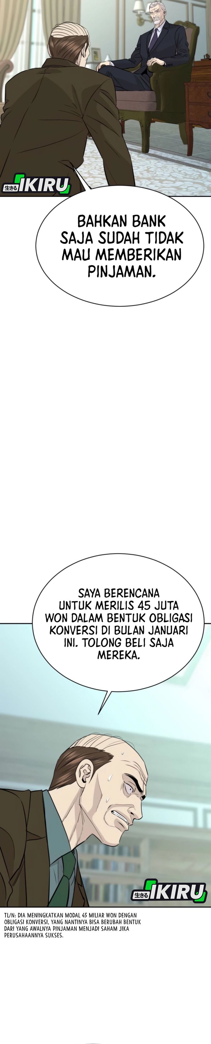 Genius Grandson of the Loan Shark King Chapter 73 Bahasa Indonesia