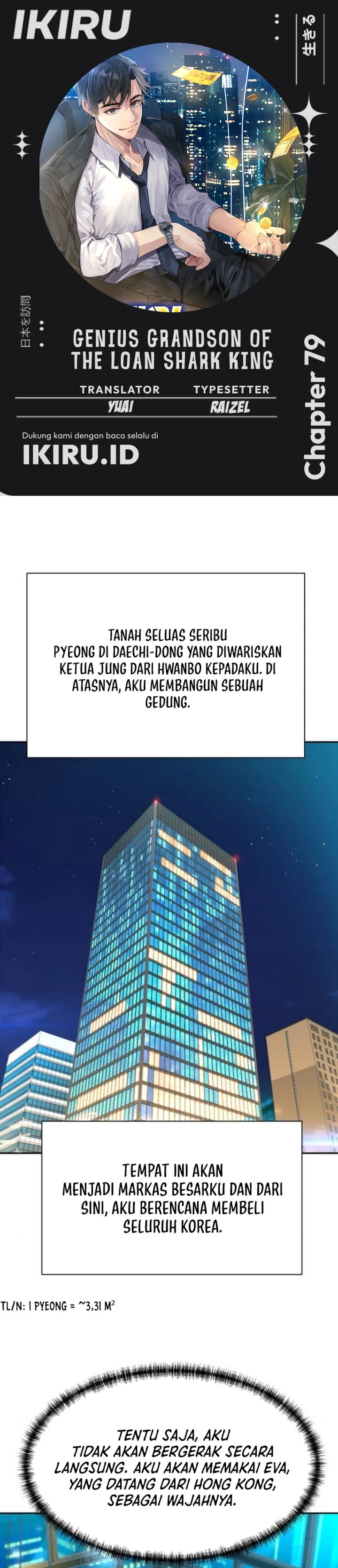 Genius Grandson of the Loan Shark King Chapter 79 Bahasa Indonesia