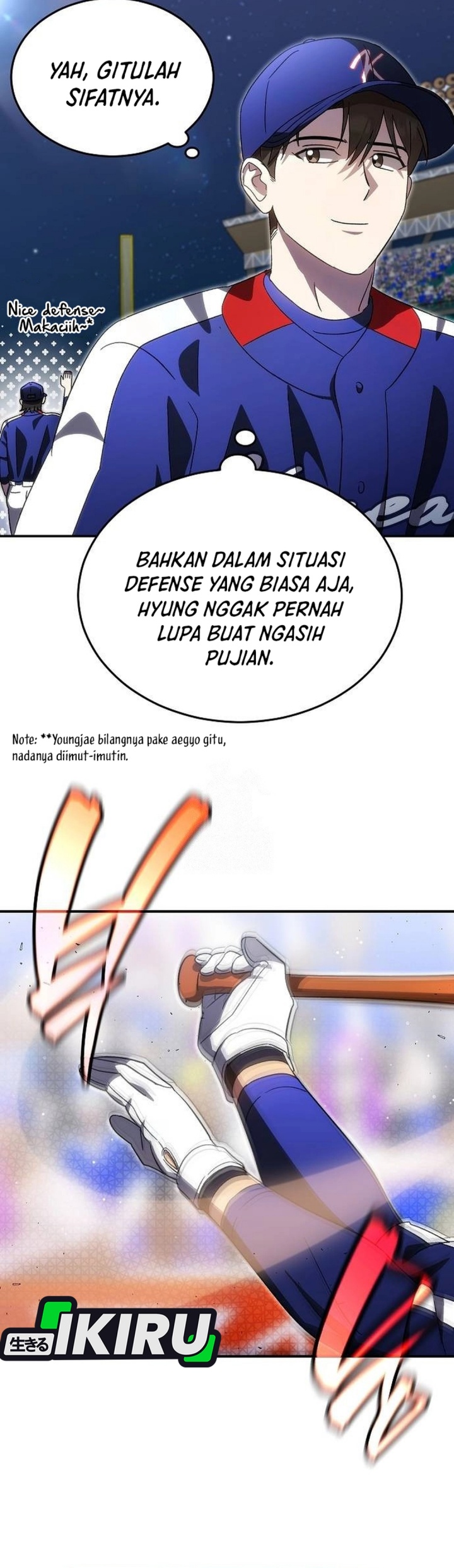 Genius Hitter Hits Fastball Chapter 98 Bahasa Indonesia