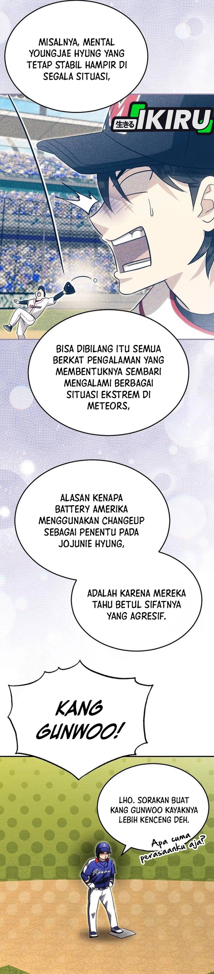 Genius Hitter Hits Fastball Chapter 98 Bahasa Indonesia