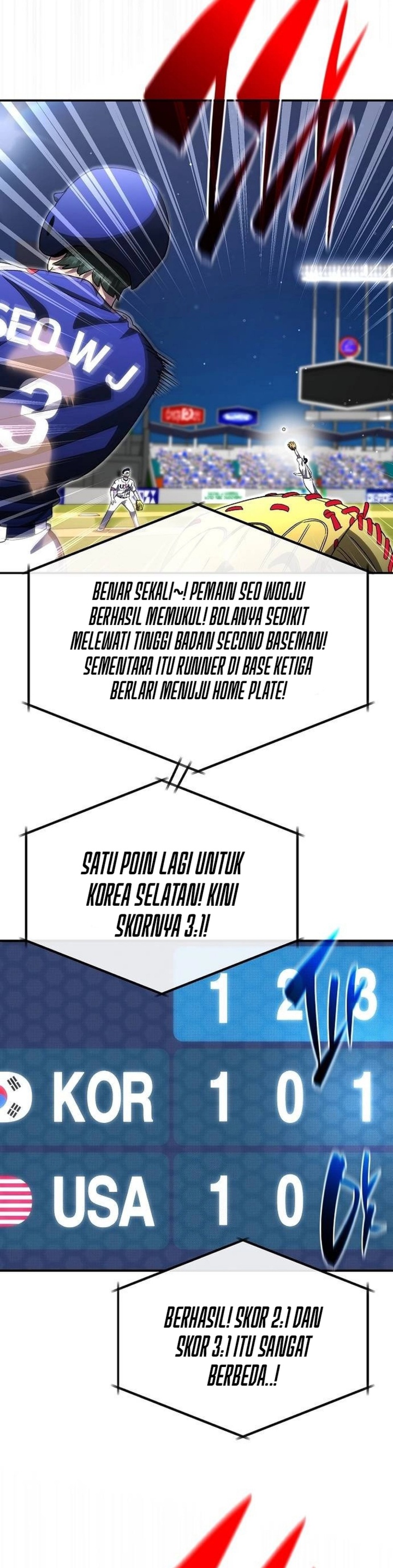 Genius Hitter Hits Fastball Chapter 98 Bahasa Indonesia