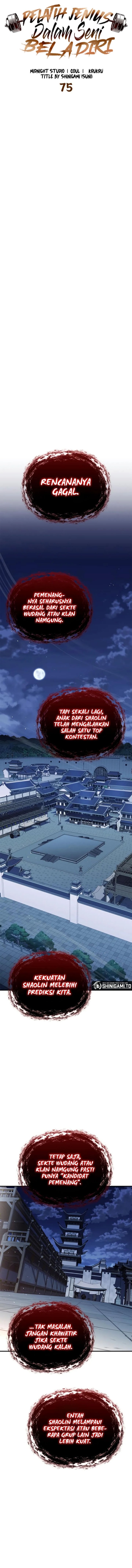 Genius Martial Arts Trainer Chapter 75 Bahasa Indonesia