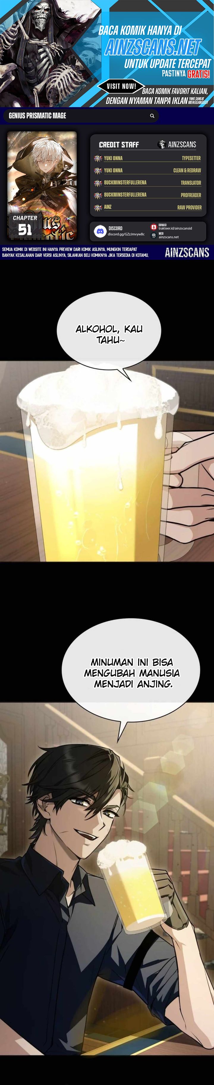 Genius Prismatic Mage chapter 50