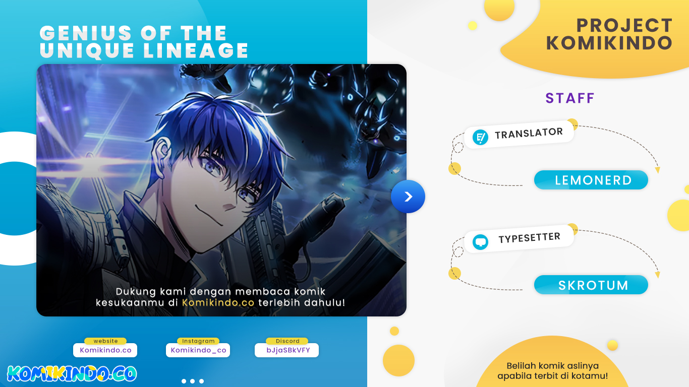 Genius of the Unique Lineage Chapter 15 Bahasa Indonesia