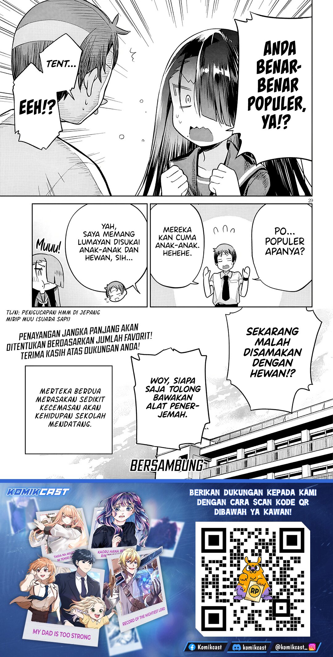 Genkai JK Kirimi-san Juuni-sai Chapter 01 Bahasa Indonesia