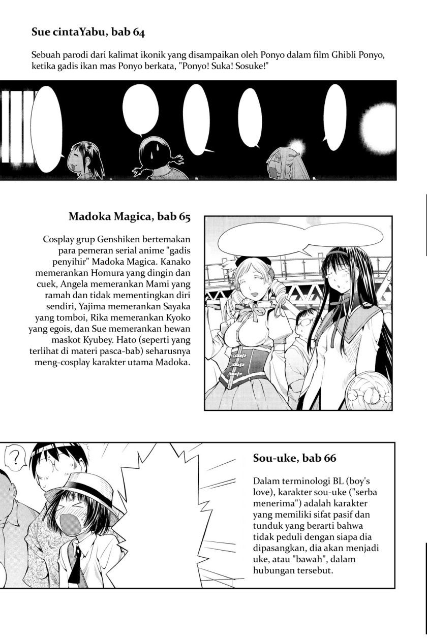 Genshiken – The Society for the Study of Modern Visual Culture chapter 67