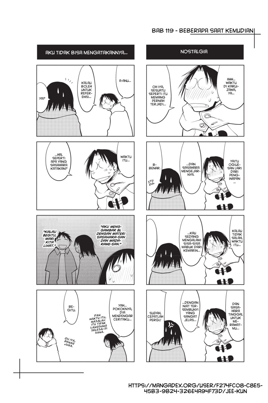 Genshiken – The Society for the Study of Modern Visual Culture chapter 119