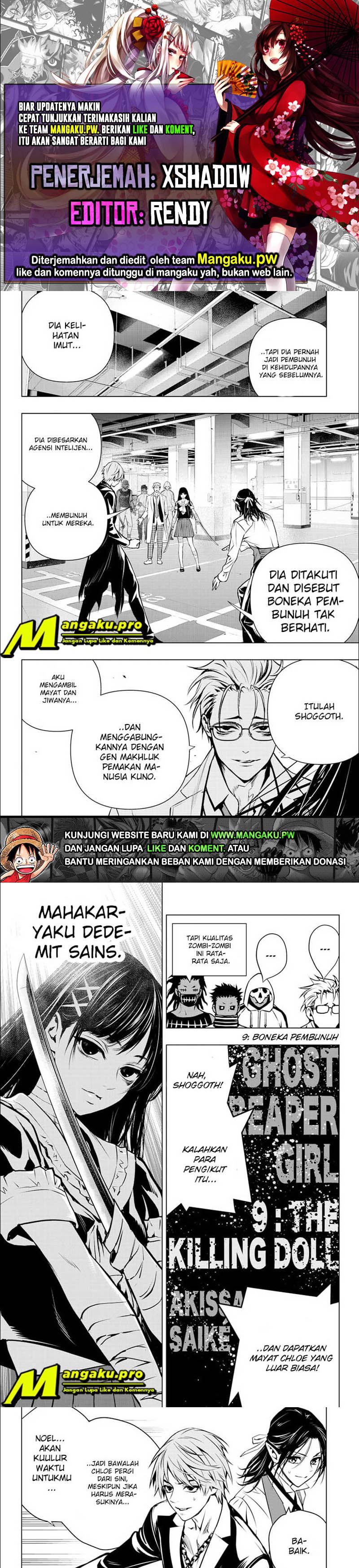 Ghost Reaper Girl Chapter 09 Bahasa Indonesia