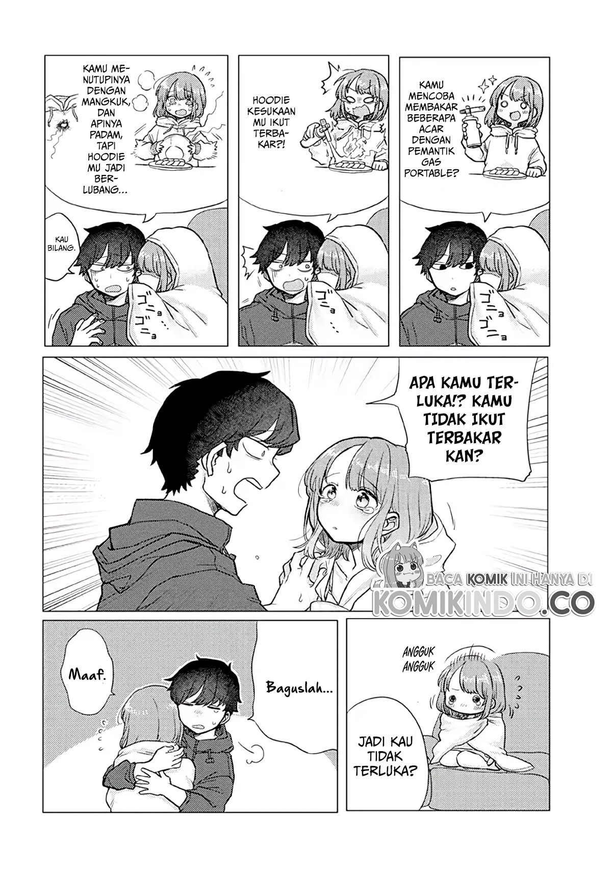 Girlfriend Who Absolutely Doesn’t Want to Take a Bath Chapter 23 Bahasa Indonesia