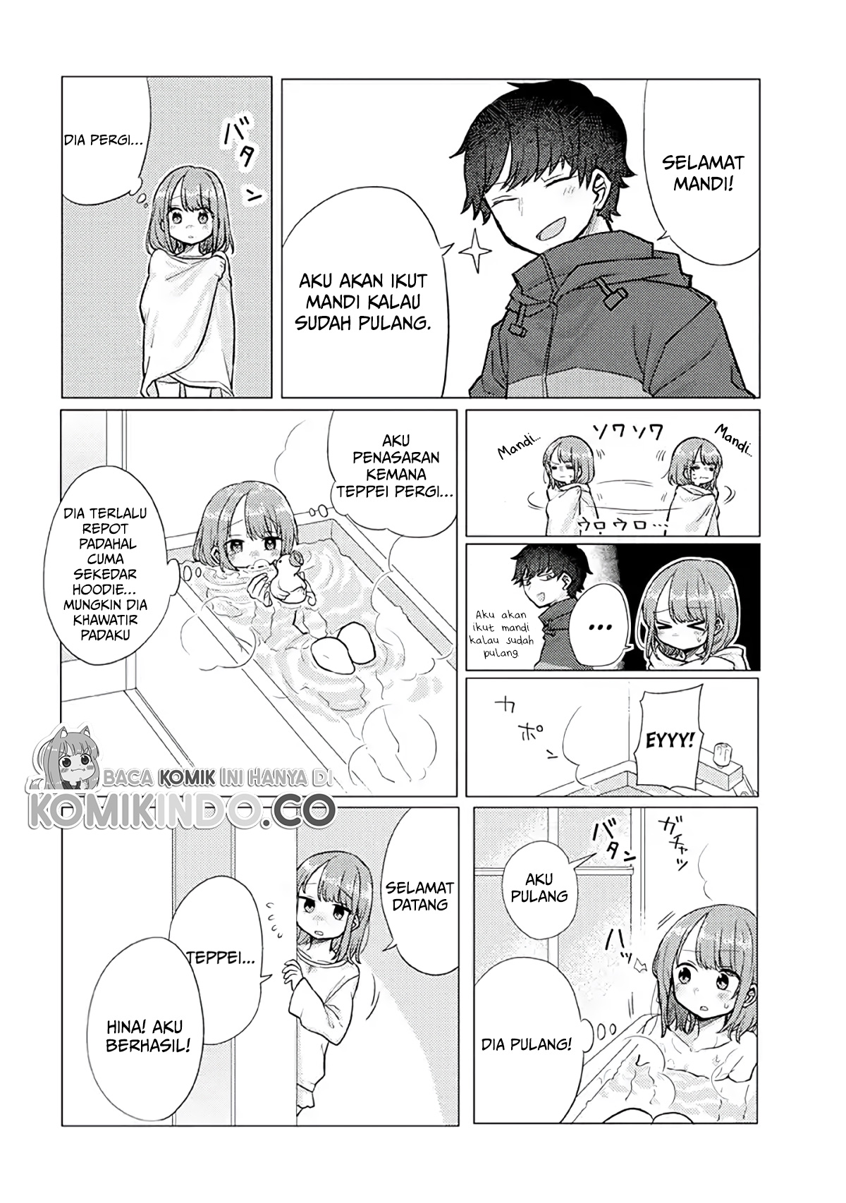 Girlfriend Who Absolutely Doesn’t Want to Take a Bath Chapter 23 Bahasa Indonesia