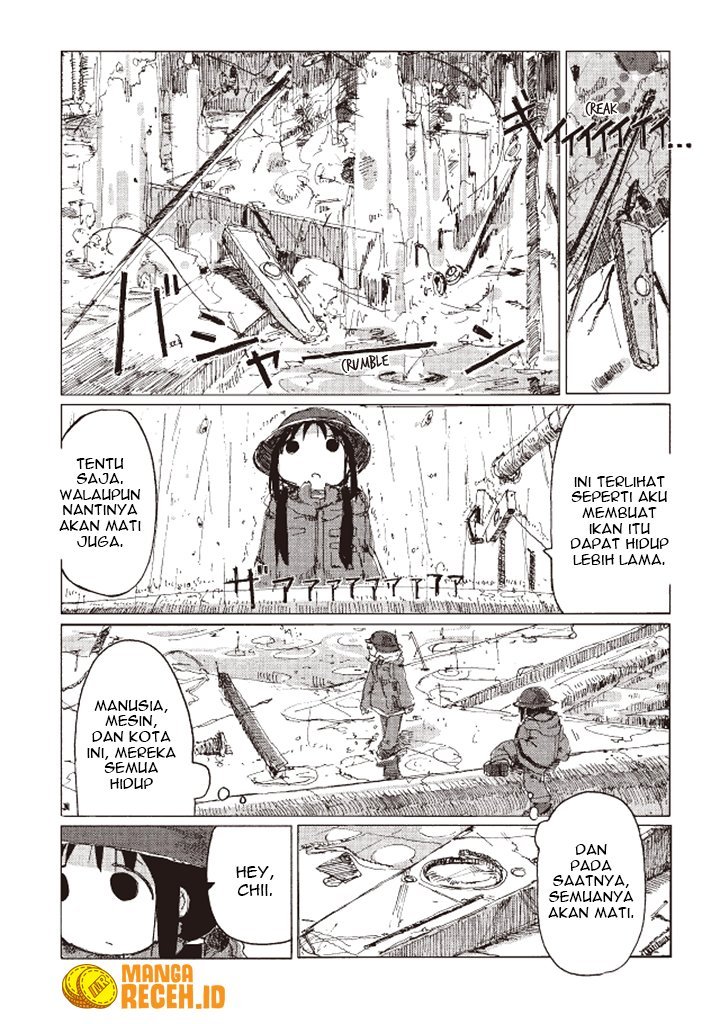 Girls’ Last Tour Chapter 24 Bahasa Indonesia