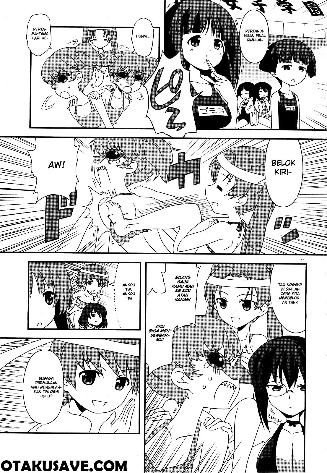 Girls und Panzer: Motto Love Love Sakusen desu! Chapter 04 Bahasa Indonesia