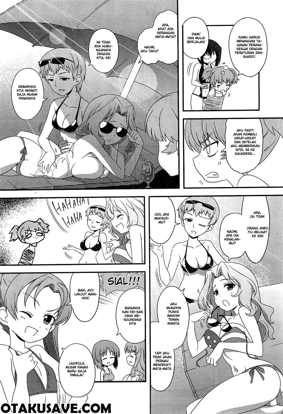 Girls und Panzer: Motto Love Love Sakusen desu! Chapter 04 Bahasa Indonesia