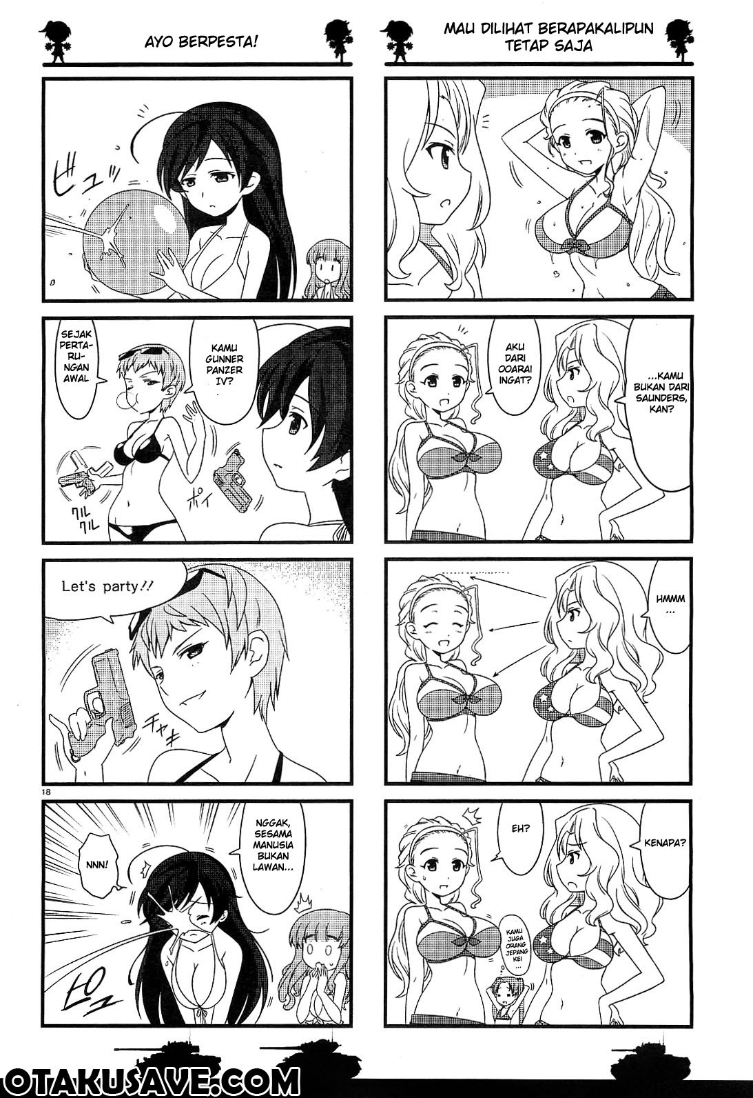 Girls und Panzer: Motto Love Love Sakusen desu! Chapter 04 Bahasa Indonesia
