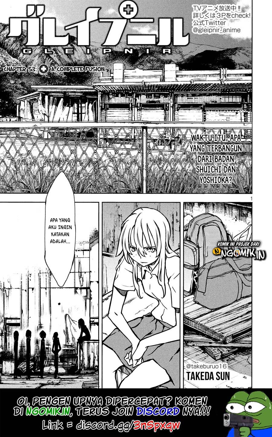 Gleipnir Chapter 53 Bahasa Indonesia