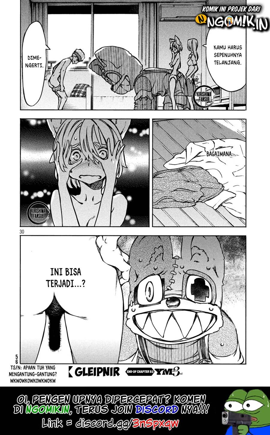 Gleipnir Chapter 53 Bahasa Indonesia