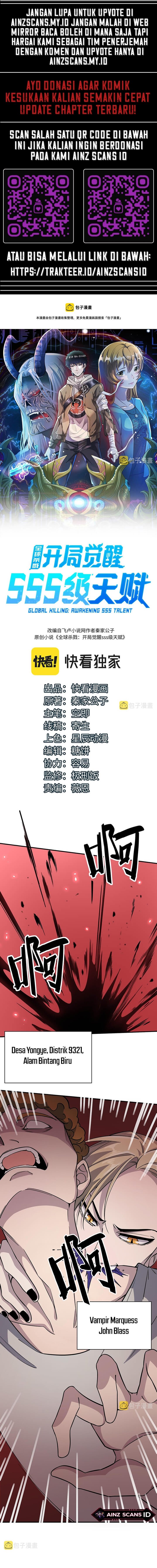 Global Mayhem: Awakening SSS-Class Talent at the Start! Chapter 28 Bahasa Indonesia
