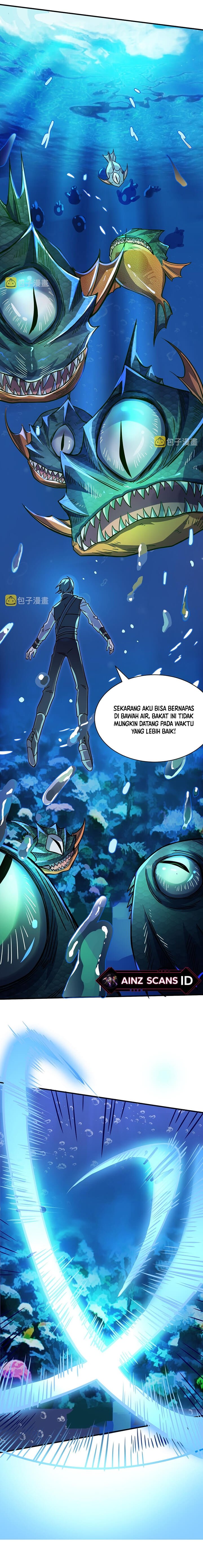 Global Mayhem: Awakening SSS-Class Talent at the Start! Chapter 28 Bahasa Indonesia