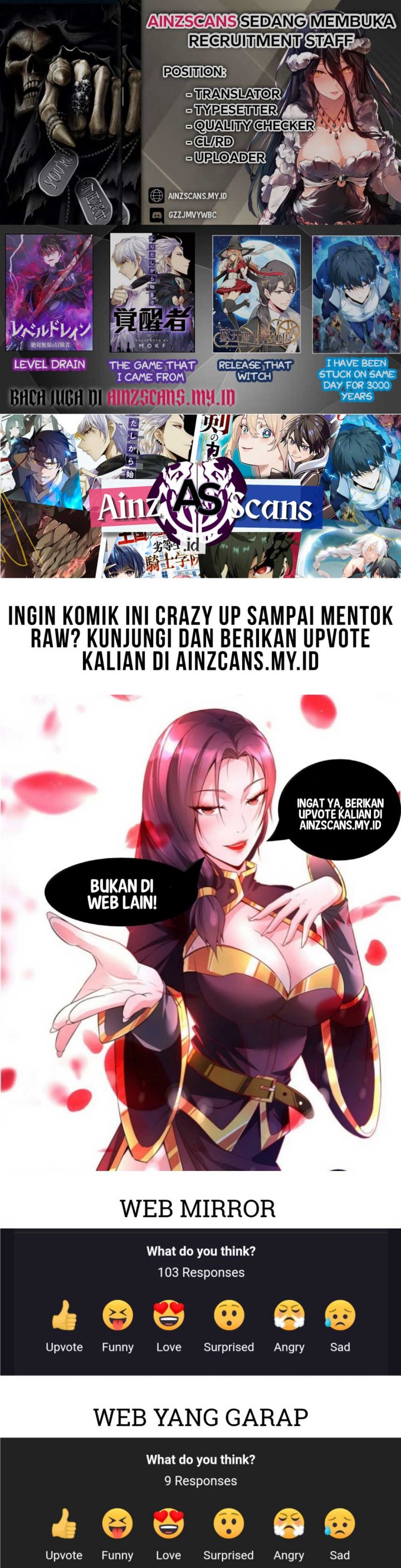 Global Mayhem: Awakening SSS-Class Talent at the Start! Chapter 28 Bahasa Indonesia