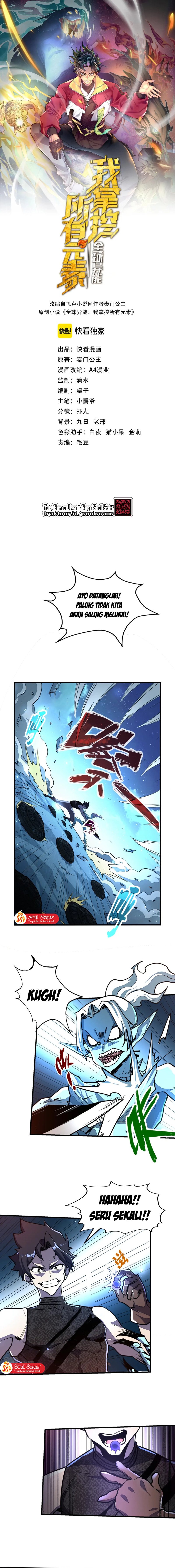 Global Power: I Can Control All The Elements Chapter 15 Bahasa Indonesia