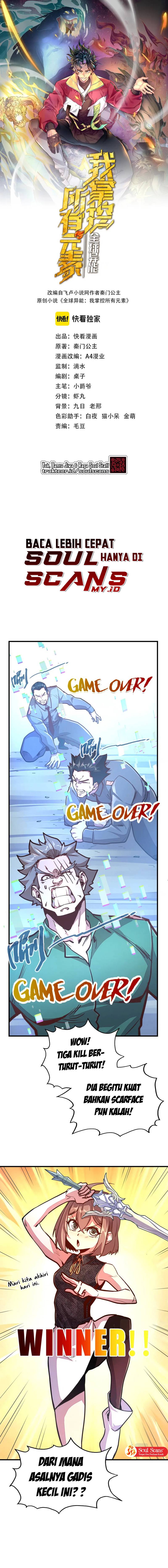 Global Power: I Can Control All The Elements Chapter 24 Bahasa Indonesia