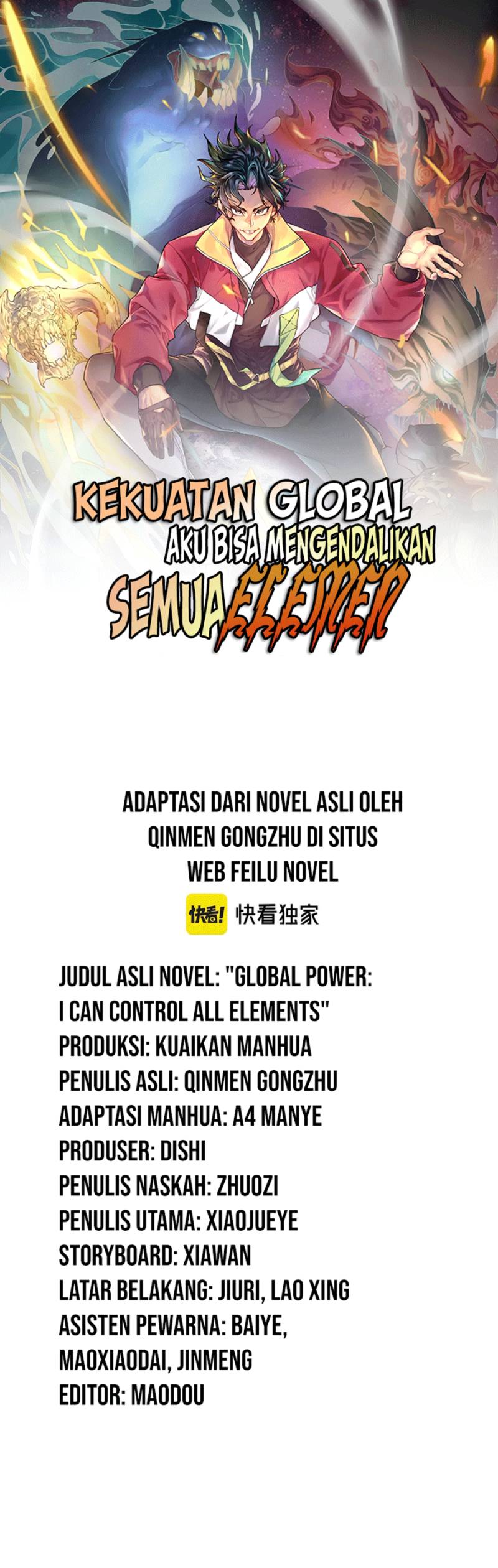 Global Power: I Can Control All The Elements chapter 27