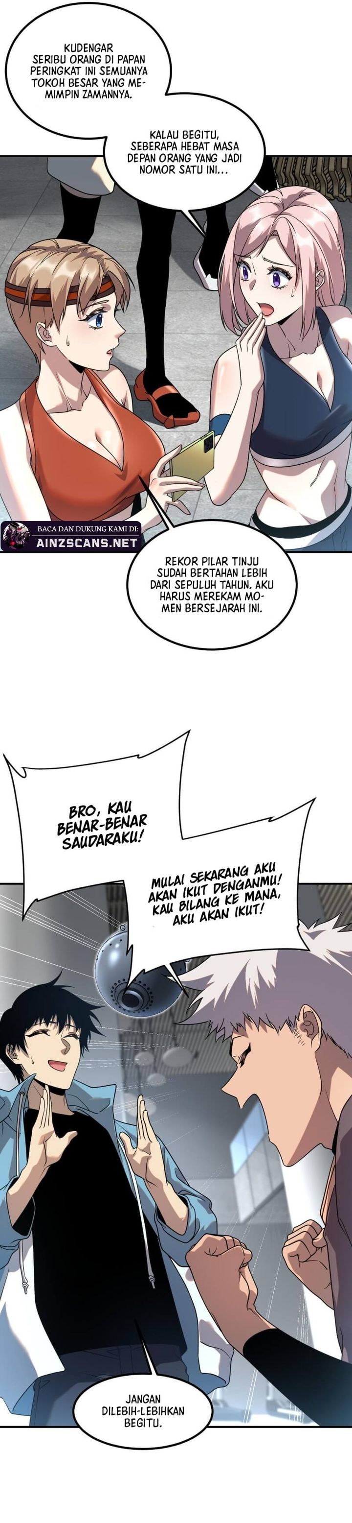 Global Superpowers: Awakening the Zixiao Divine Thunder at the Beginning Chapter 14 Bahasa Indonesia