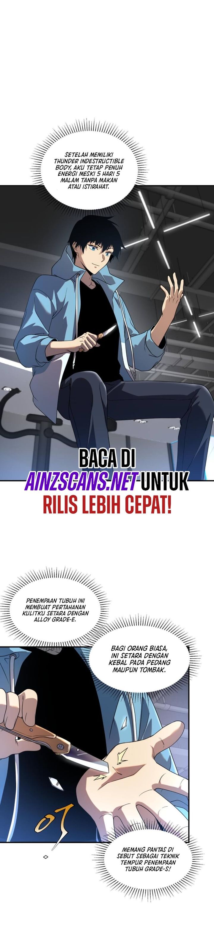 Global Superpowers: Awakening the Zixiao Divine Thunder at the Beginning Chapter 14 Bahasa Indonesia