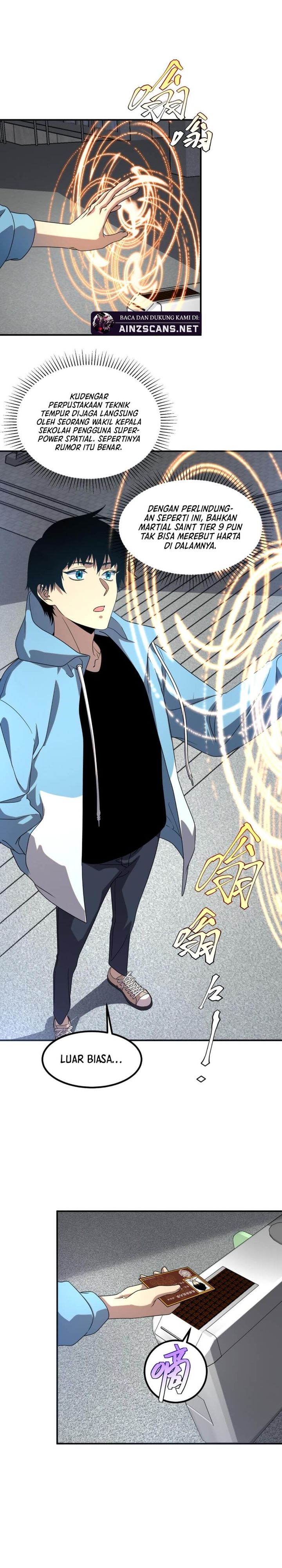 Global Superpowers: Awakening the Zixiao Divine Thunder at the Beginning Chapter 14 Bahasa Indonesia